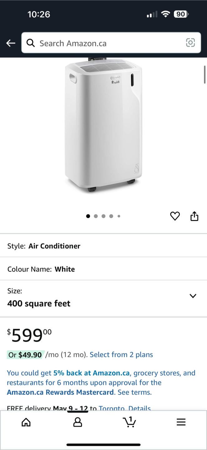 De'Longhi Pinguino Portable Air Conditioner - photo 2