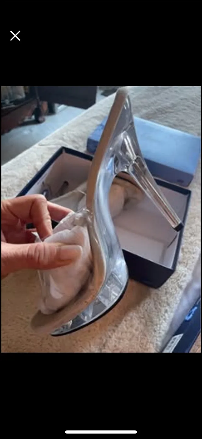 Fabulicious Clear High Heels thumbnail