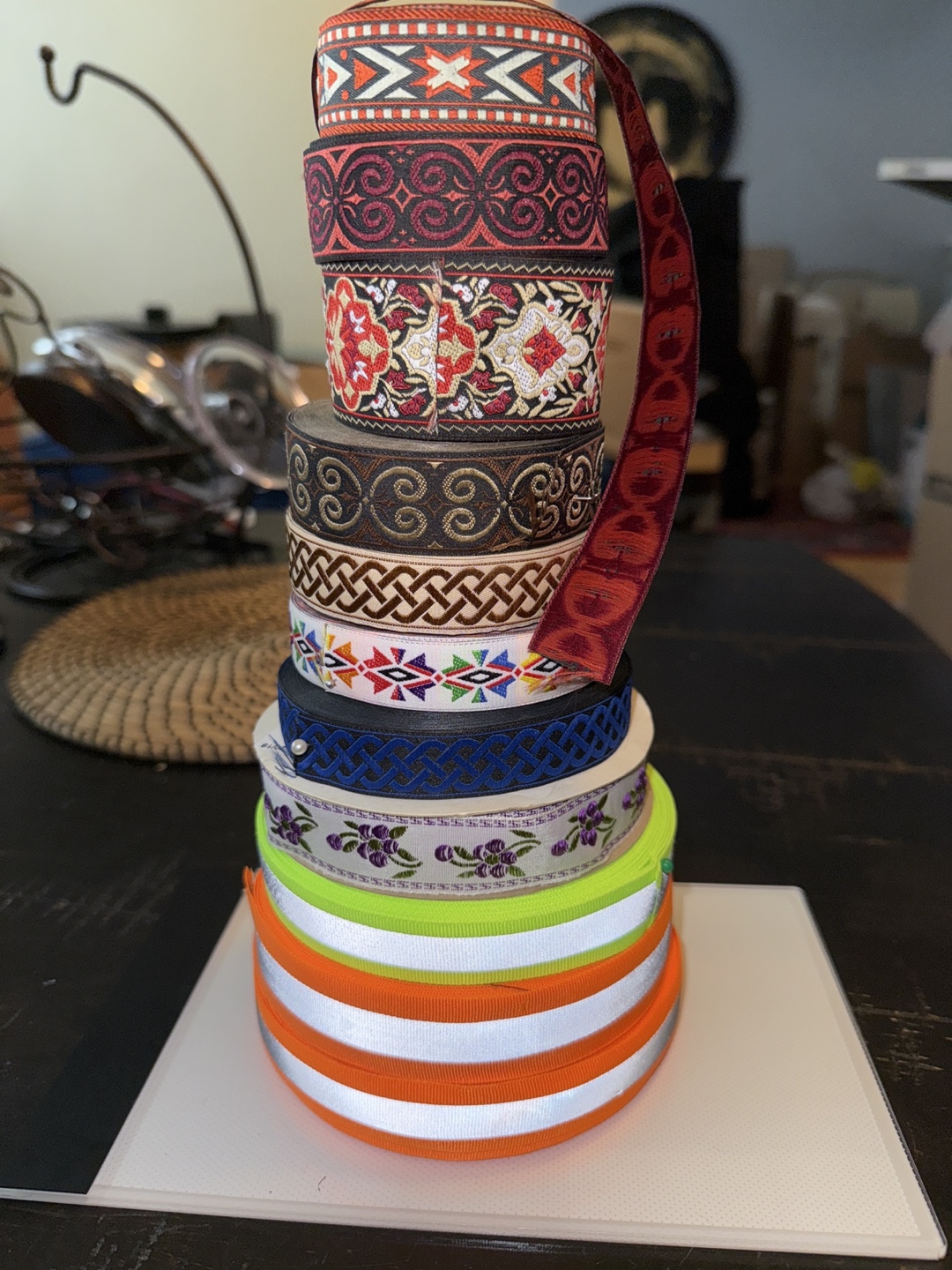 Assorted Designer Ribbon and Trim Lot