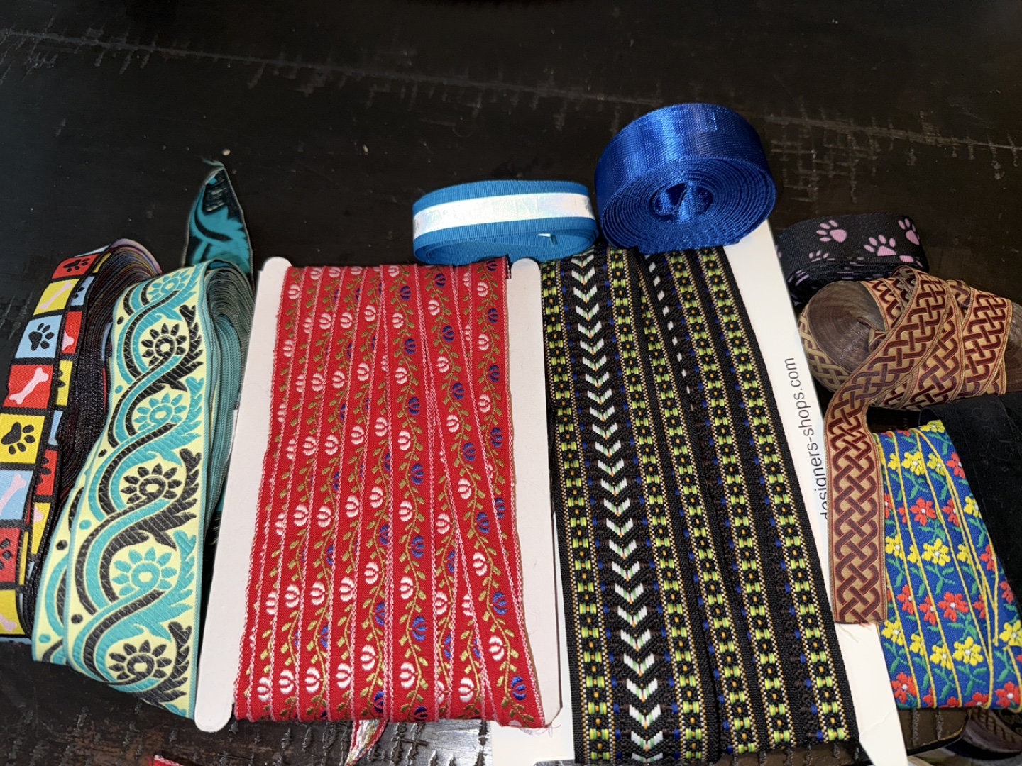 Assorted Designer Ribbon and Trim Lot - photo 2