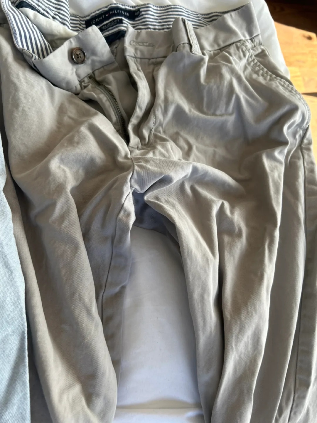 $8 for 3 ~32” Brand Name Casual Pants (Uniqlo, Tommy, Haggar) image indicator(7)