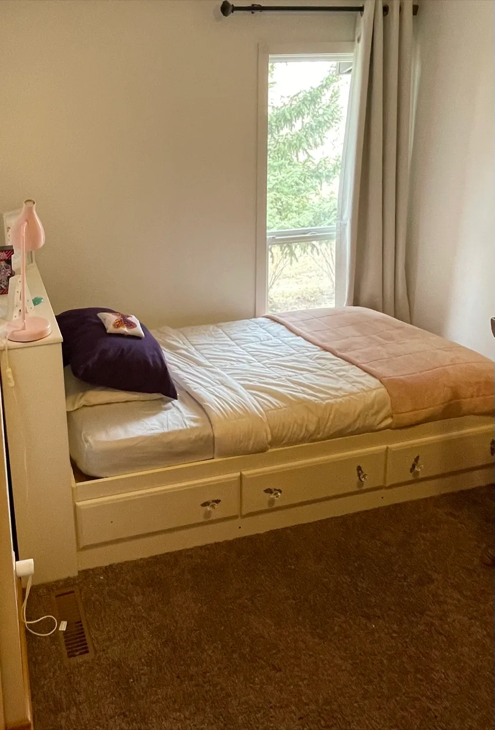 Single bedframe mattress with Storage Drawers thumbnail