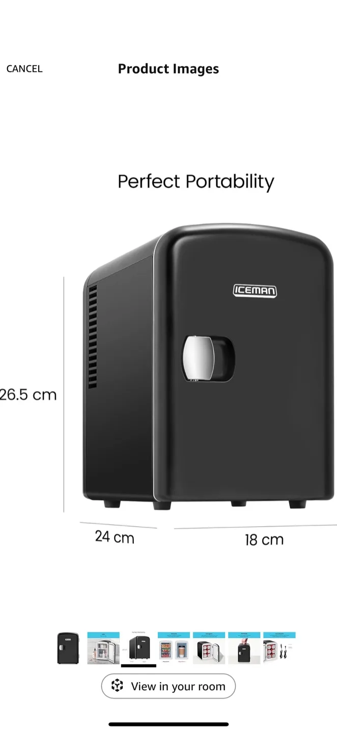 ICEMAN Portable Mini Fridge image indicator(3)