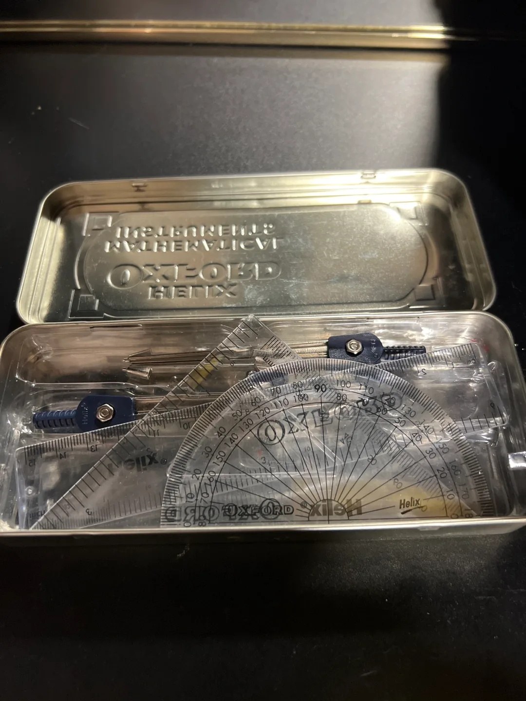 Vintage Helix Oxford Mathematical Instruments Set image indicator(2)