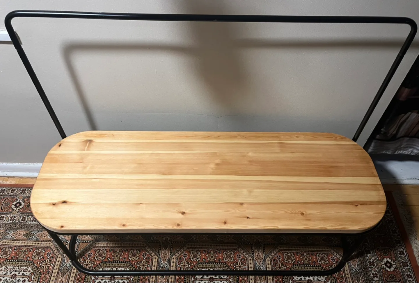 Modern Wood Bench image indicator(2)