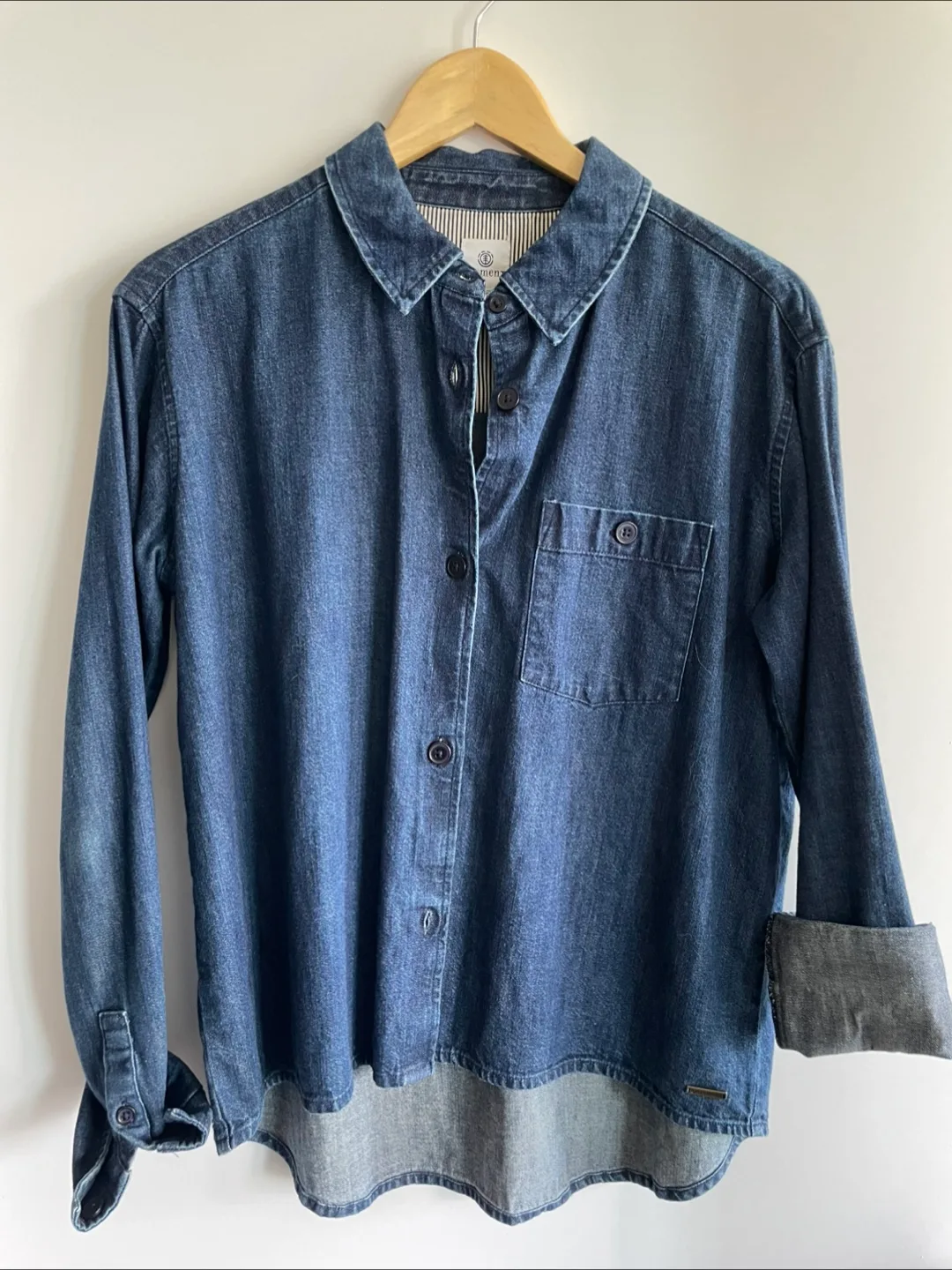 Element Denim Shacket -Size Large thumbnail