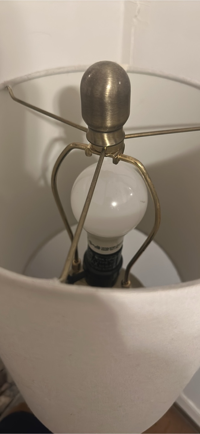 Lamp - Teal & Gold - photo 3