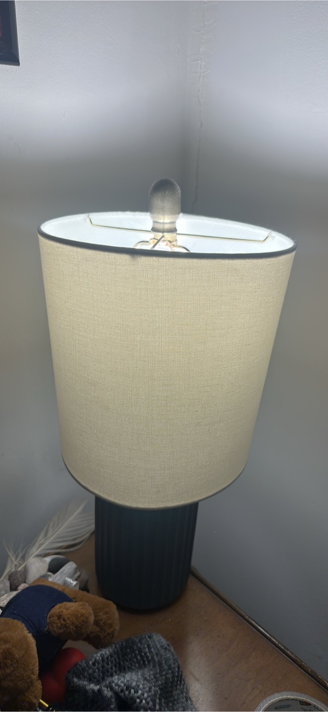 Lamp - Teal & Gold - photo 2