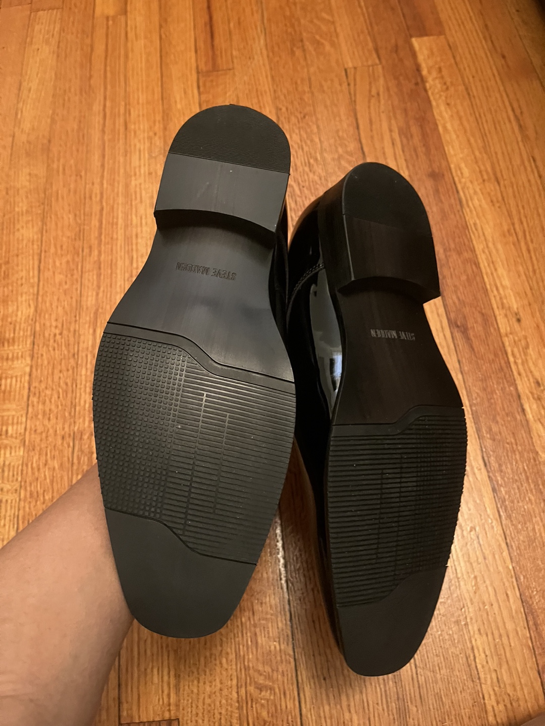 Men's Steve Madden Black Patent Leather Dress Shoes - photo 2