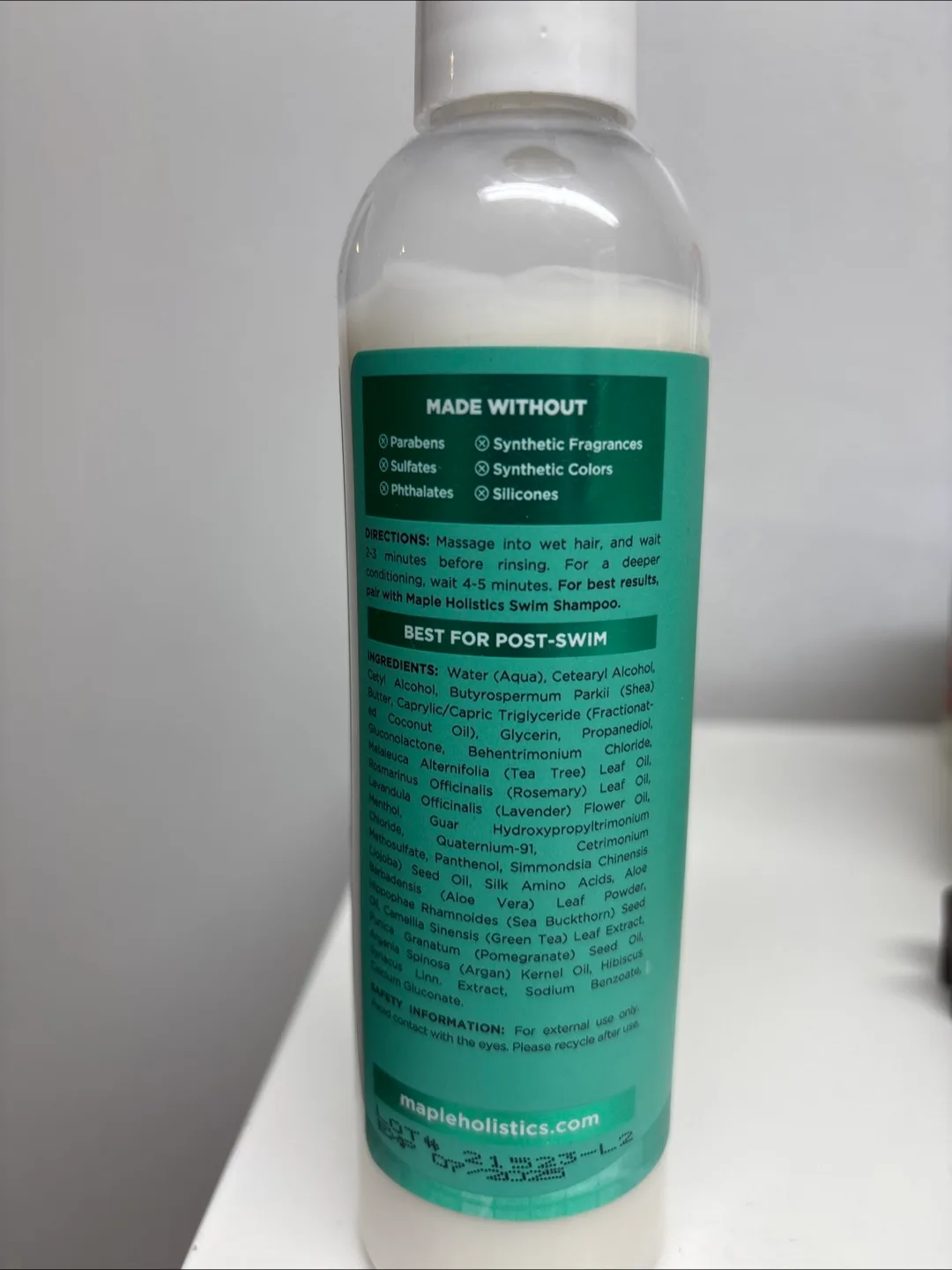 Maple Holistics Swim Conditioner 8 fl oz image indicator(2)