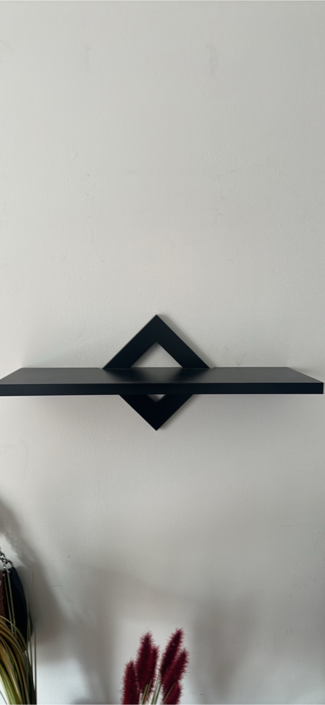 Black Wall Shelf