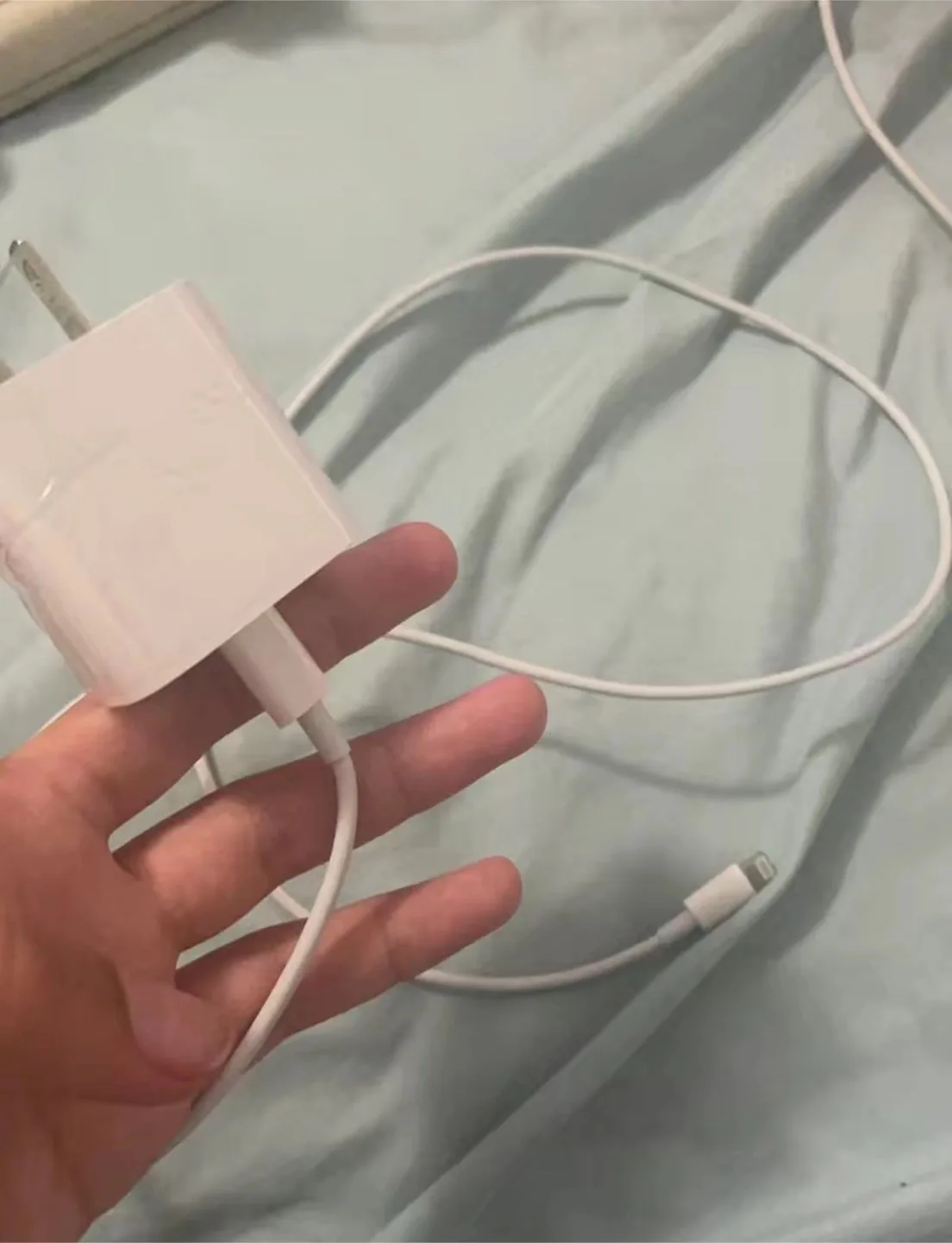 New - 20W IPhone Charger + Cable FAST CHARGER image indicator(3)