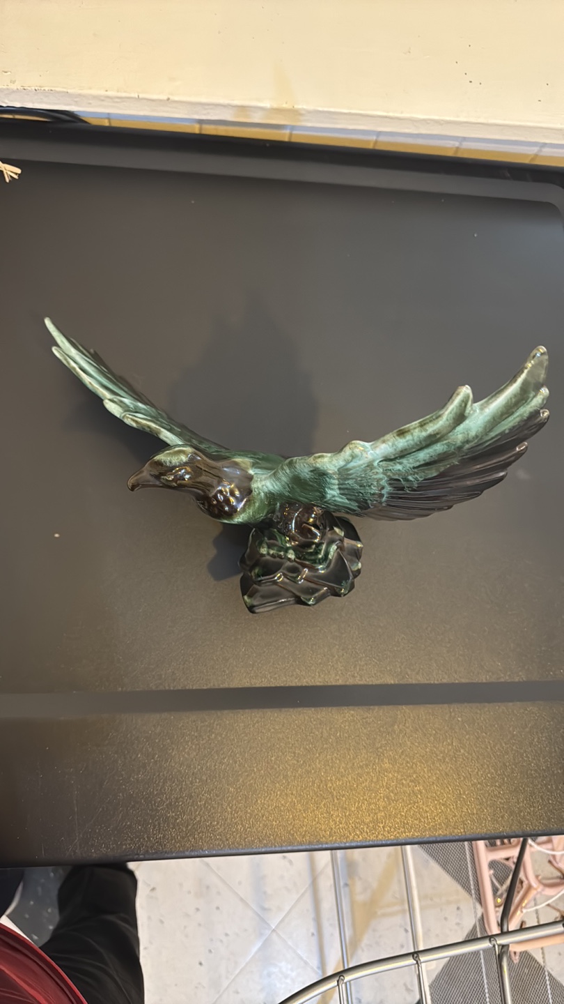 Vintage Ceramic Eagle Figurine - photo 5