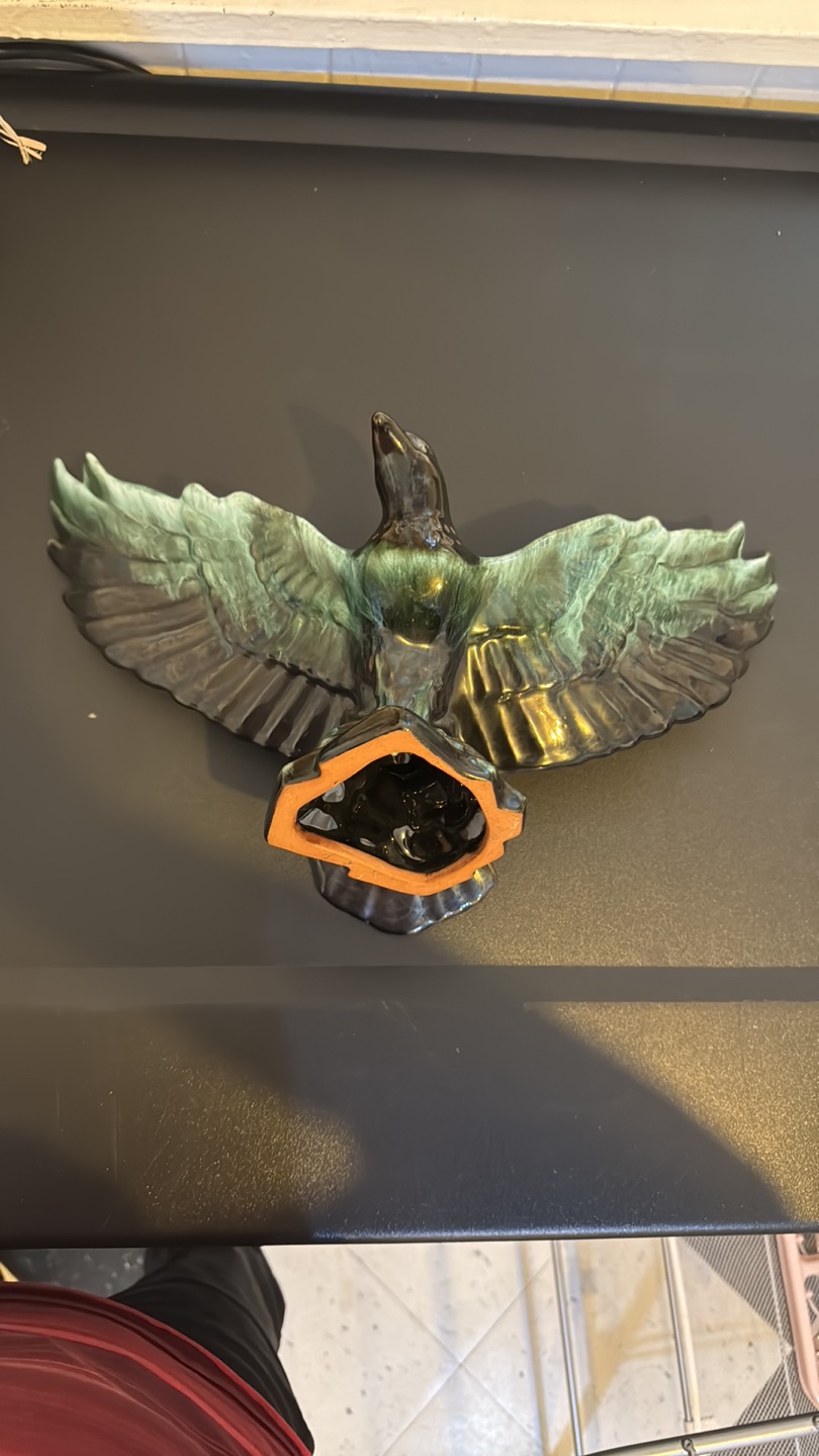 Vintage Ceramic Eagle Figurine - photo 3