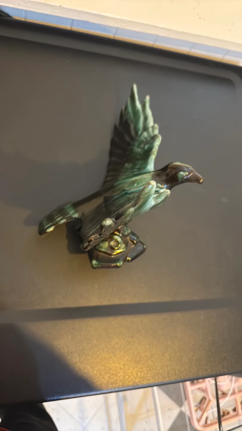 Vintage Ceramic Eagle Figurine thumbnail