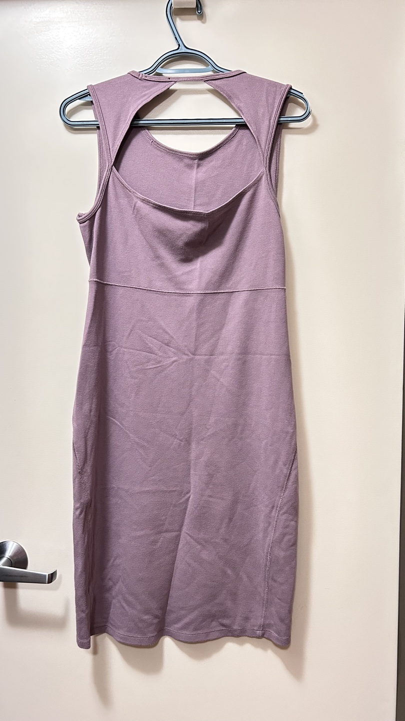 Wilfred FREE  Purple Sleeveless Mini Dress Size L - photo 3