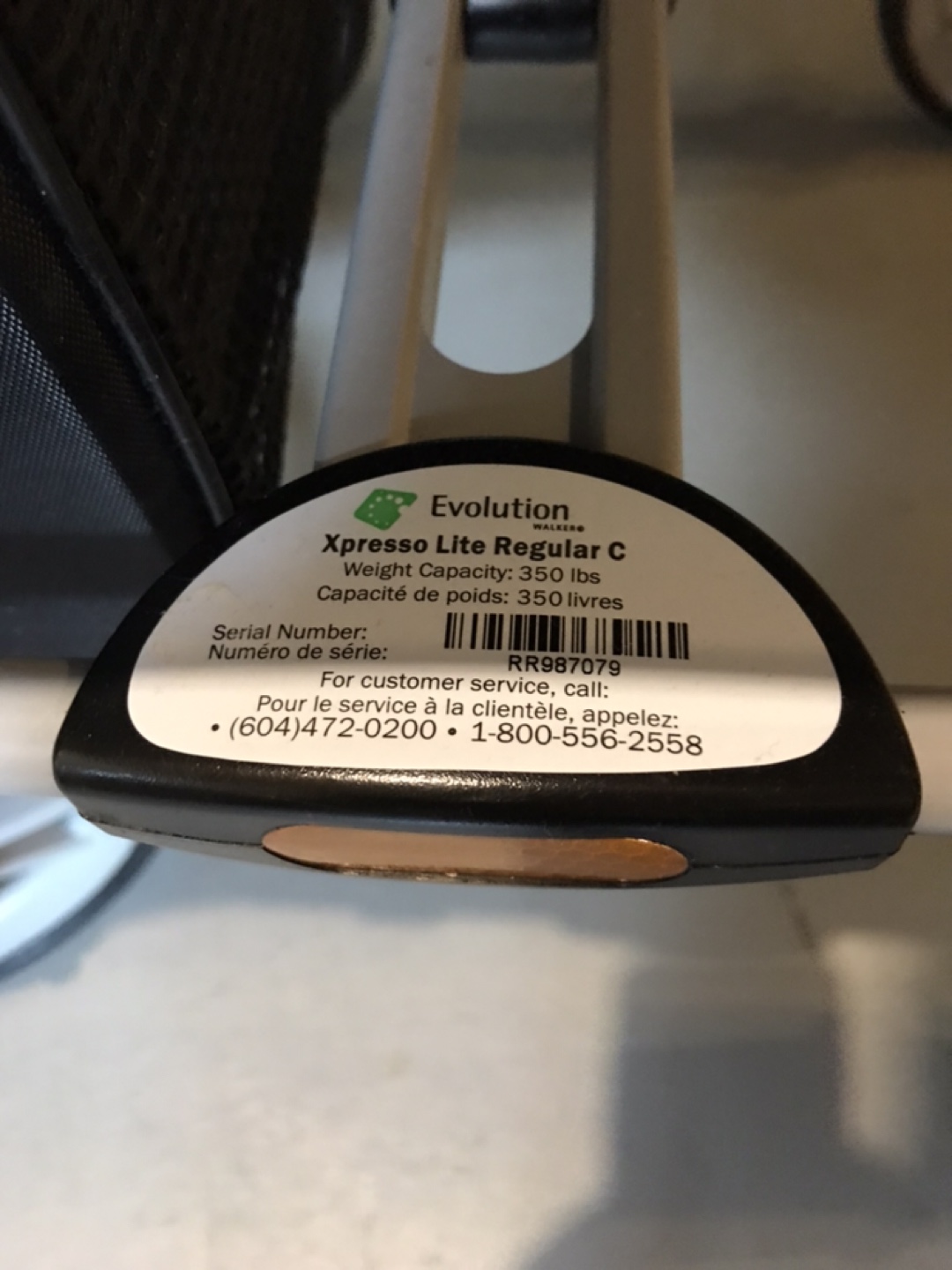 Evolution Xpresso Lite Rollator Walker - photo 5