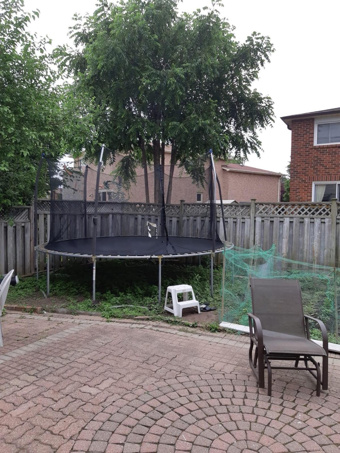 Used 13ft Trampoline with Safety Net