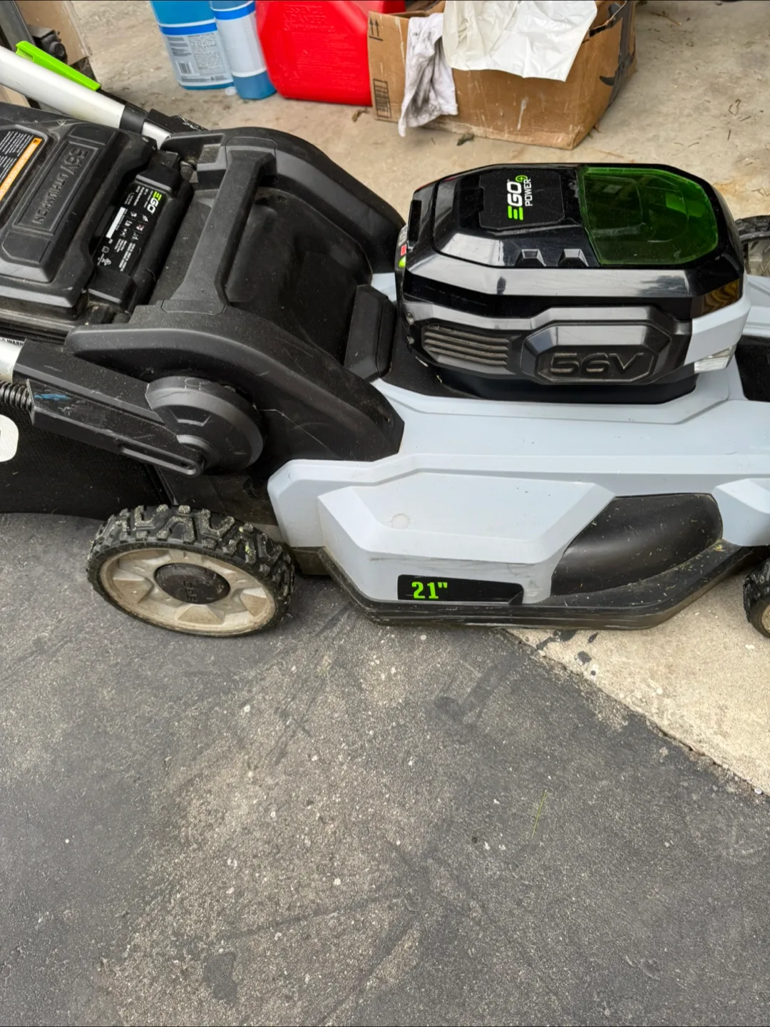 EGO Power+ 21-inch Self-Propelled Cordless Lawn Mower image indicator(2)