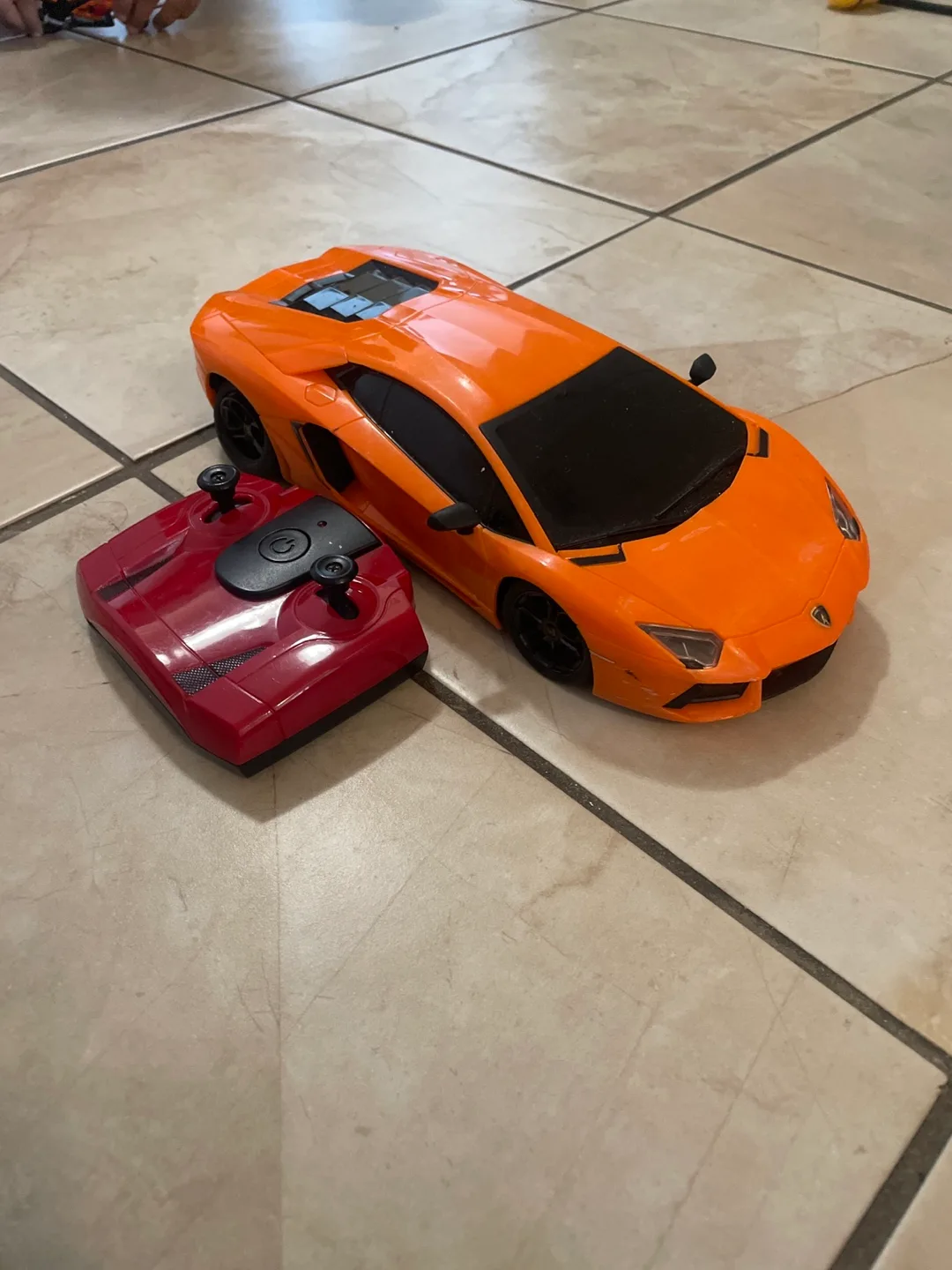 Orange Lamborghini Aventador Remote Control Car thumbnail