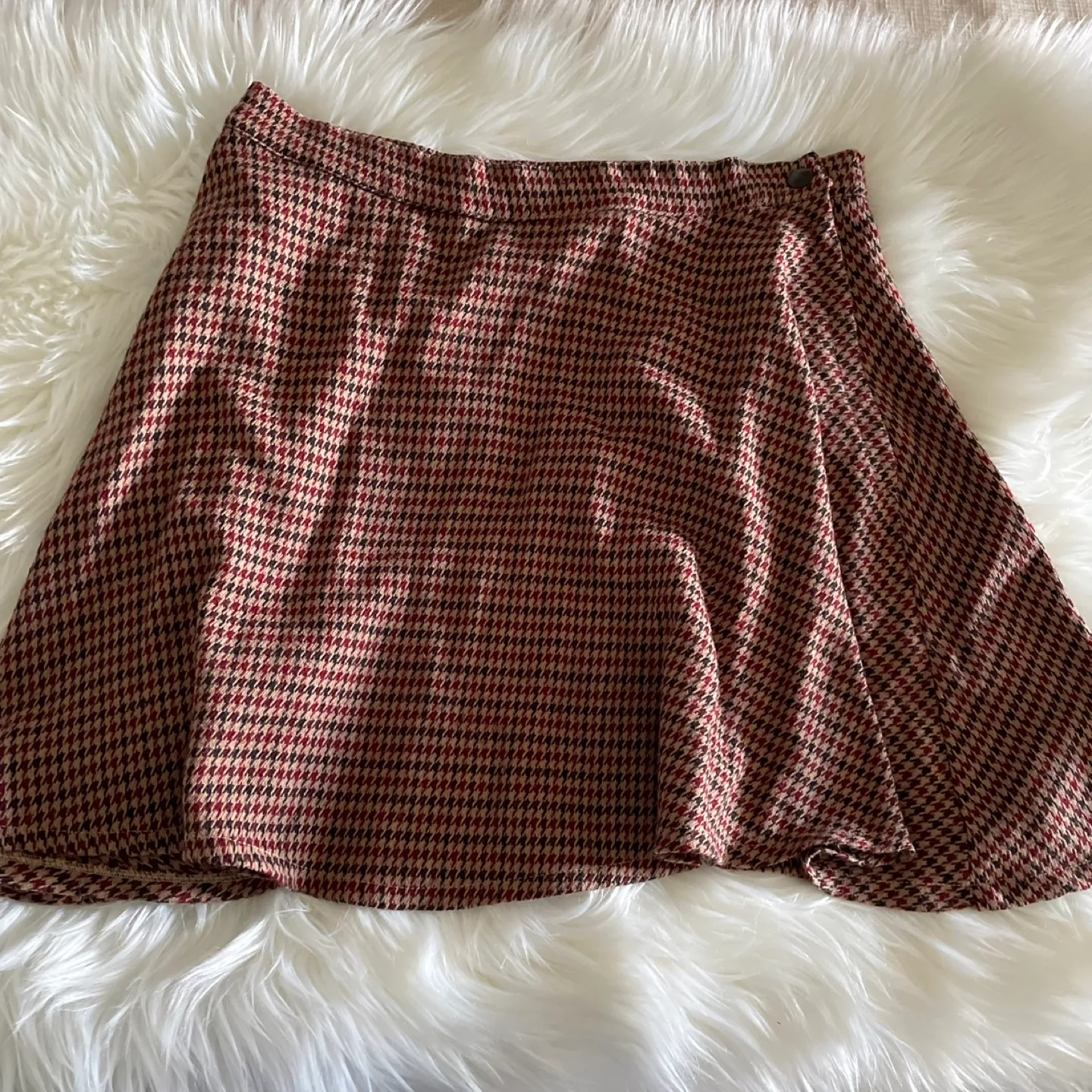 American Apparel Houndstooth Mini Skirt - Size M thumbnail