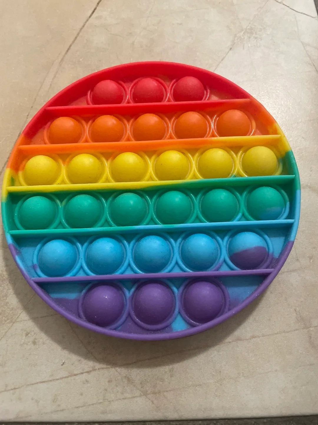Rainbow Pop It Fidget Toy thumbnail