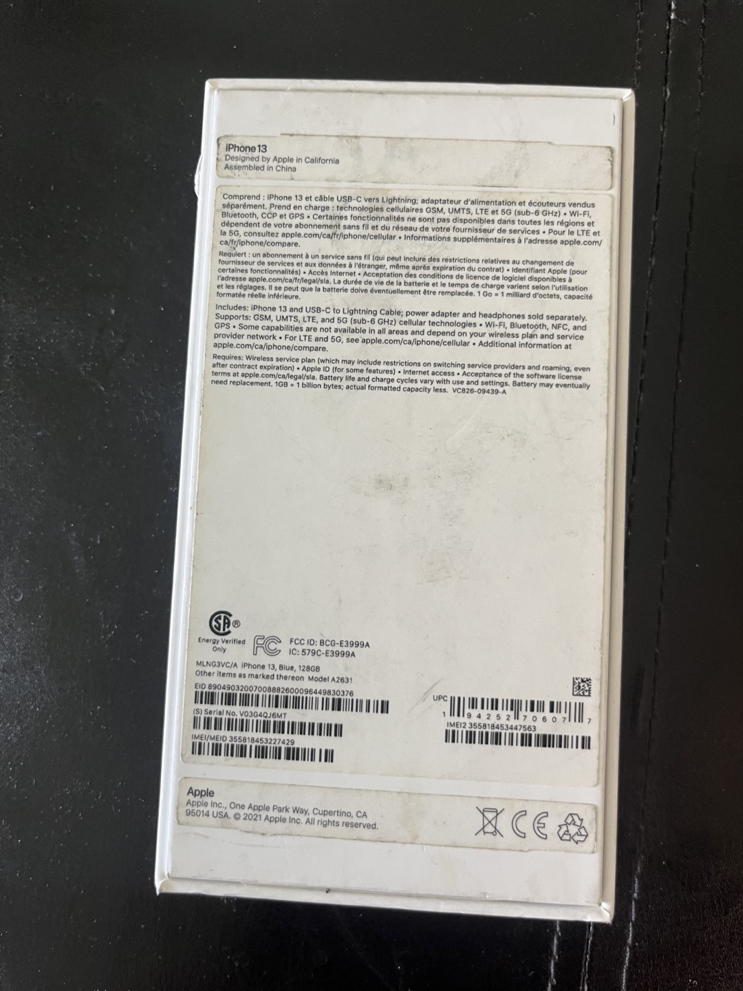 iPhone 13 128GB Blue - photo 3