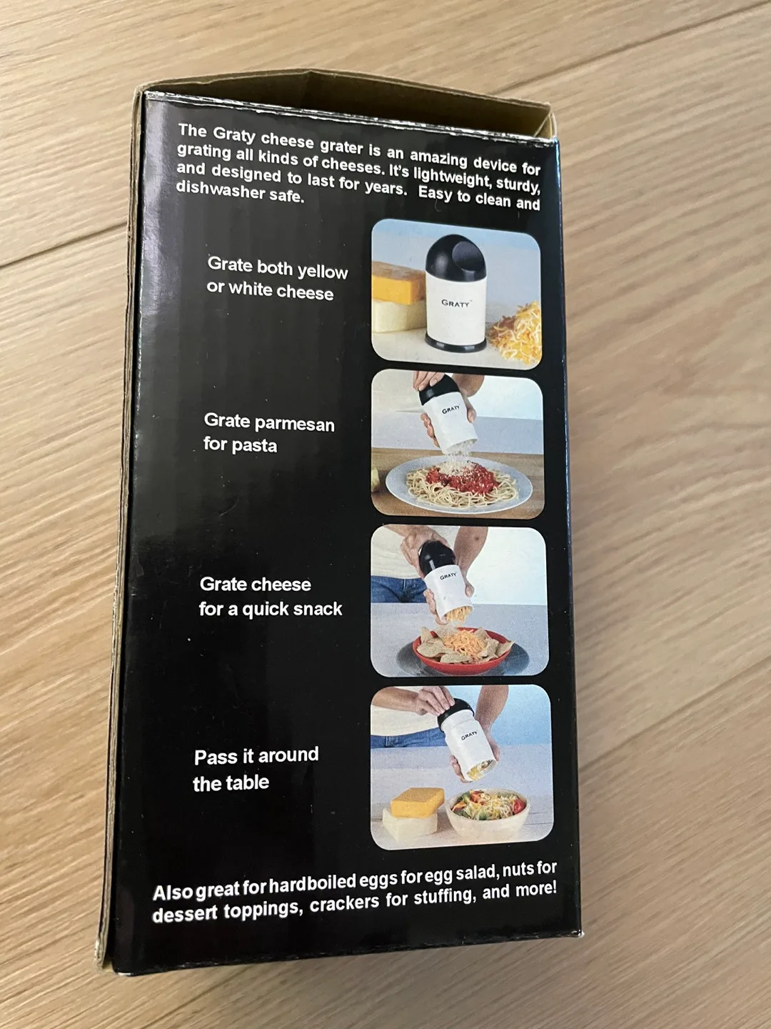 🏒 Graty Gourmet Cheese Grater - As Seen on TV! image indicator(3)
