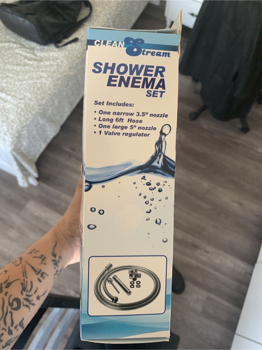Clean Stream Shower Enema Set - New in Box - photo 3