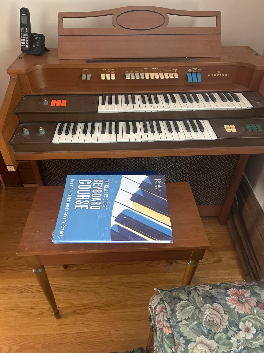 Farfisa Organ with Bench and Keyboard Book thumbnail
