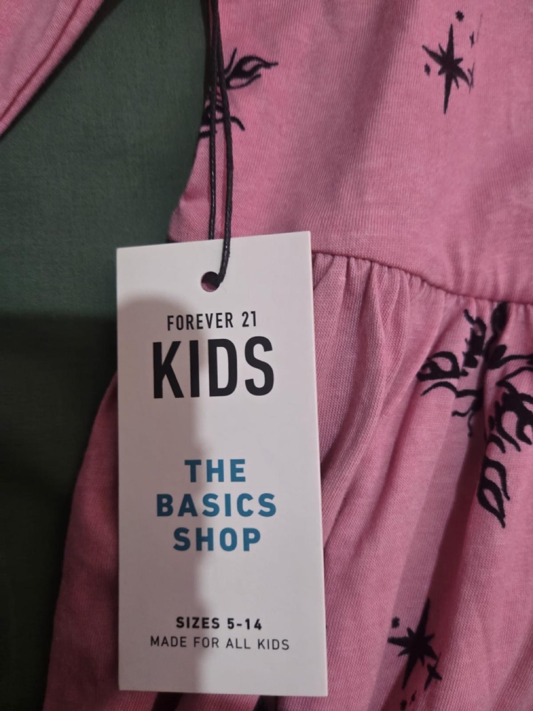 Forever 21 Kids Pink Butterfly Dress Size 5-14 - photo 2
