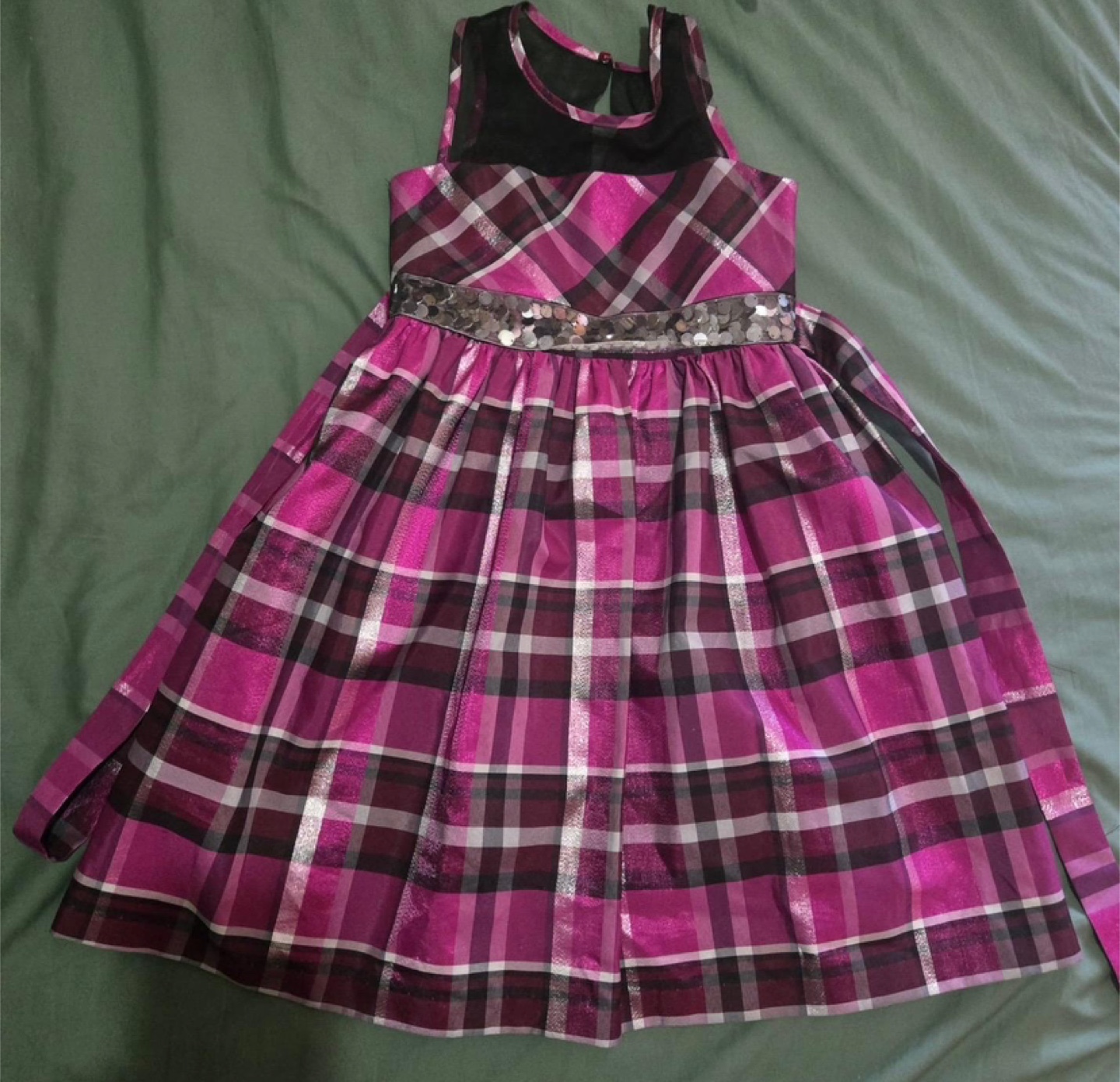 Bonnie Jean Girls Size 6X Plaid Dress - photo 4