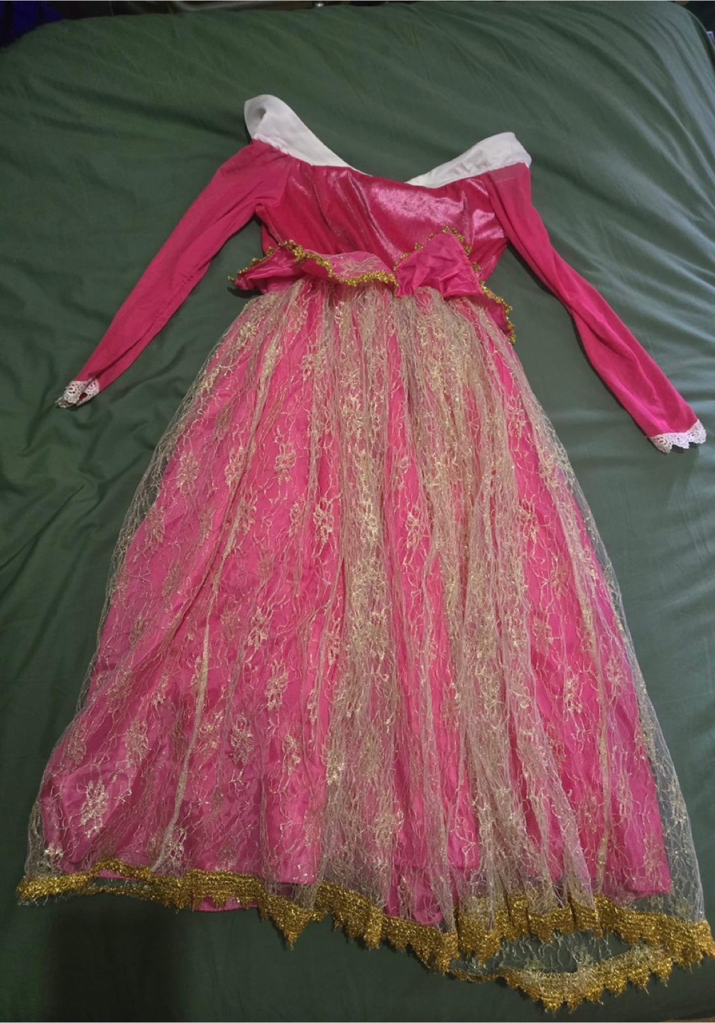 Adorable Pink Princess Aurora Costume Dress - photo 2