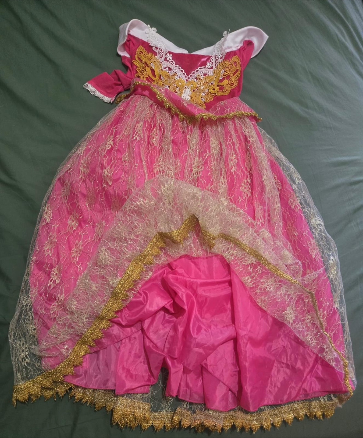 Adorable Pink Princess Aurora Costume Dress - photo 3