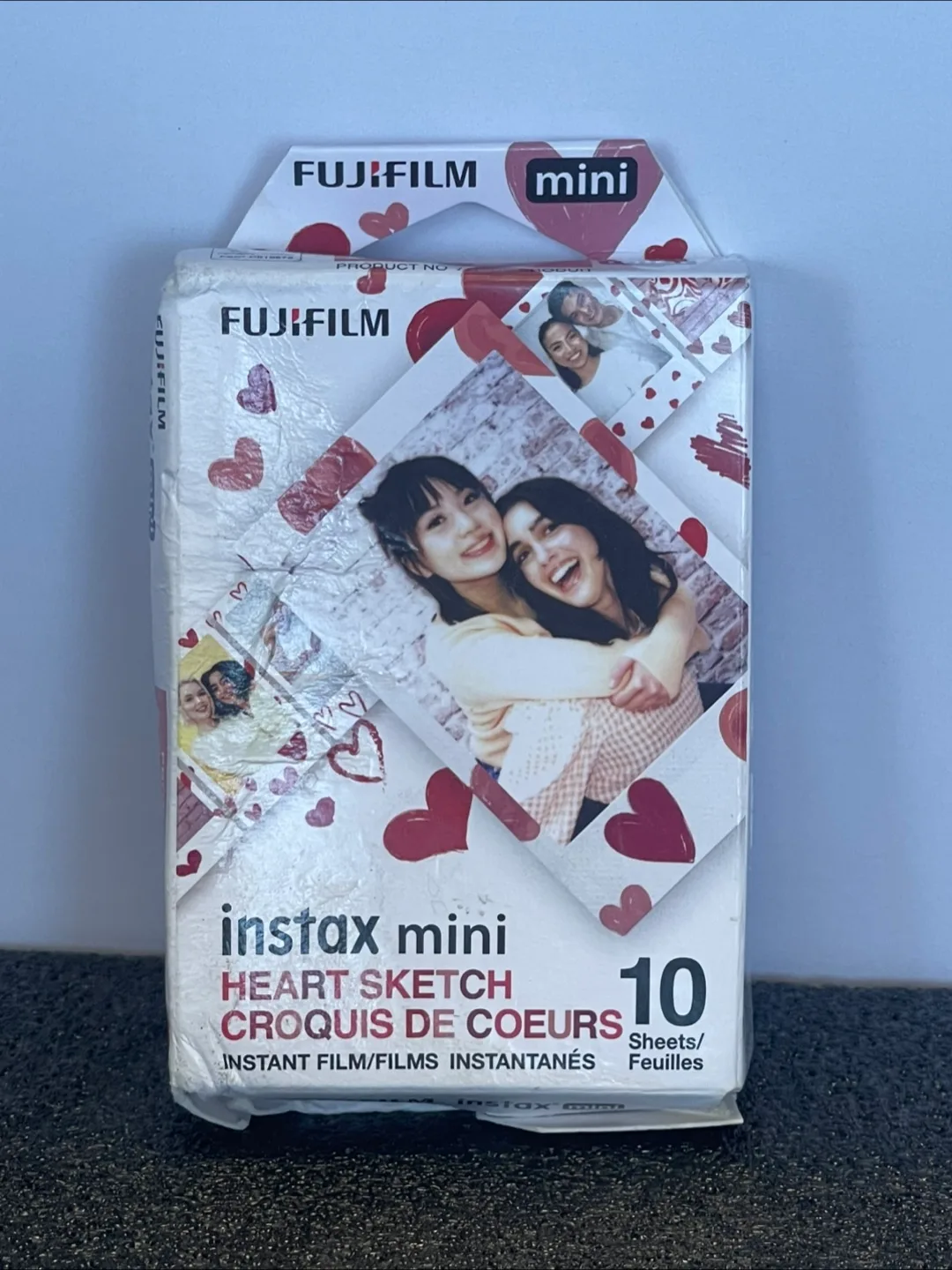 Fujifilm Instax Mini Heart Sketch Instant Film thumbnail