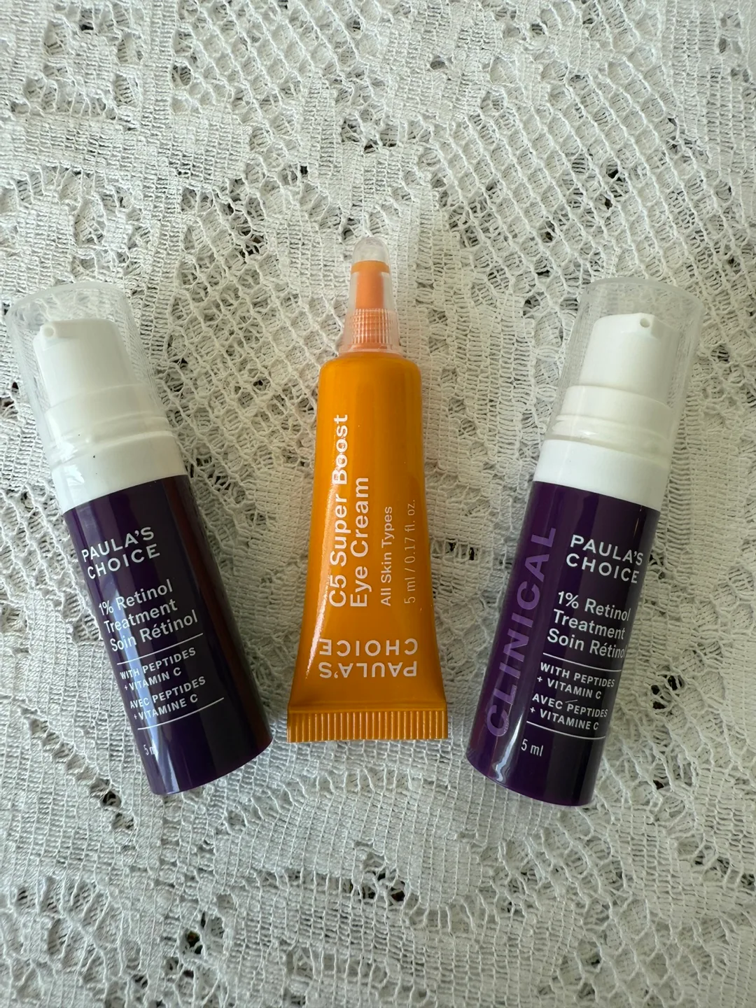 PAULA’S CHOICE Retinol Treatment & Eye Cream 🆕 (3 Tubes) image indicator(4)