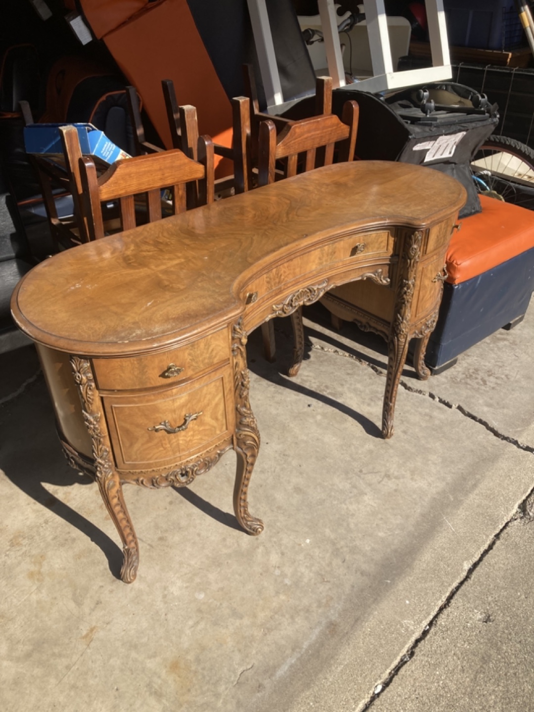 Antique Vanity Desk
