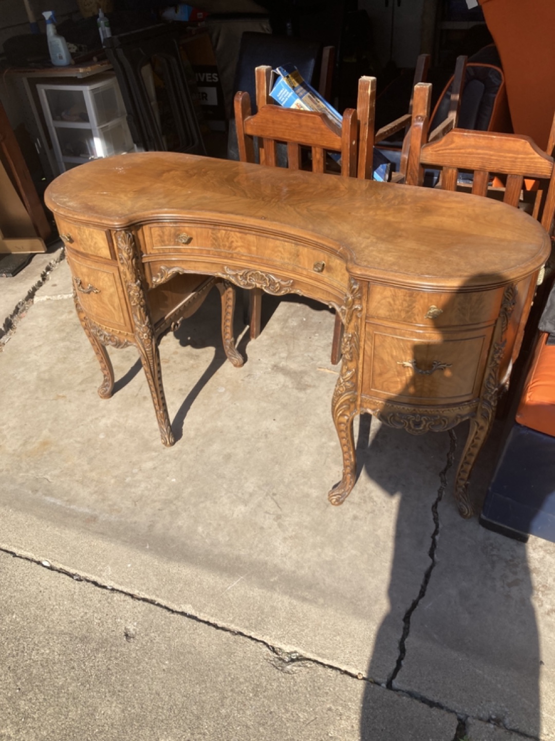 Antique Vanity Desk - photo 4