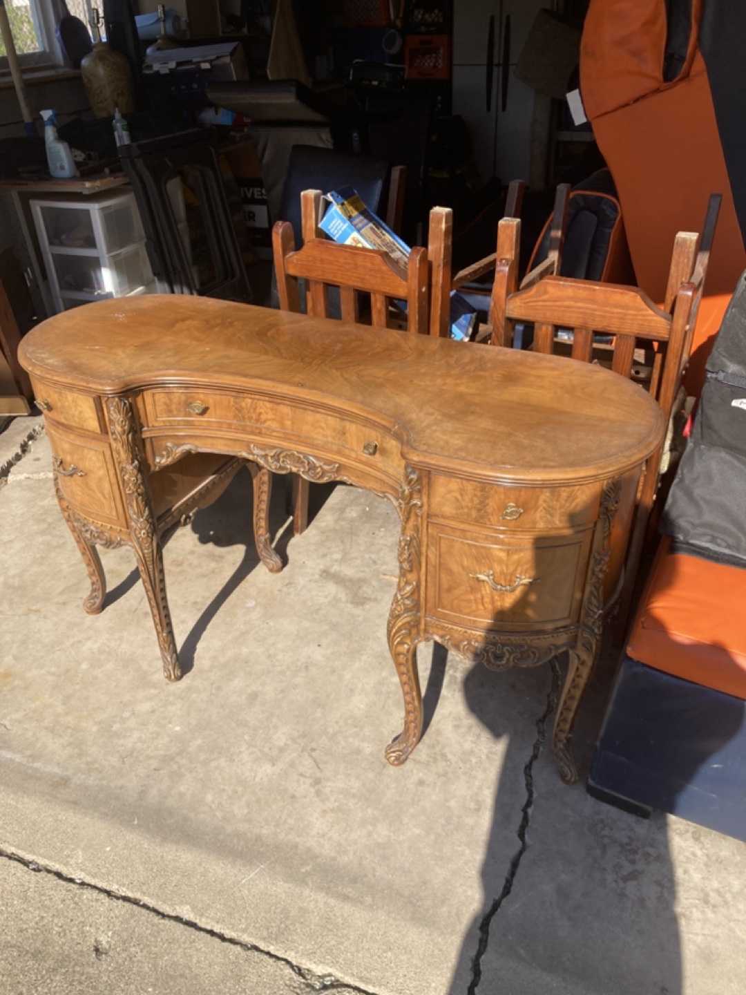 Antique Vanity Desk - photo 5