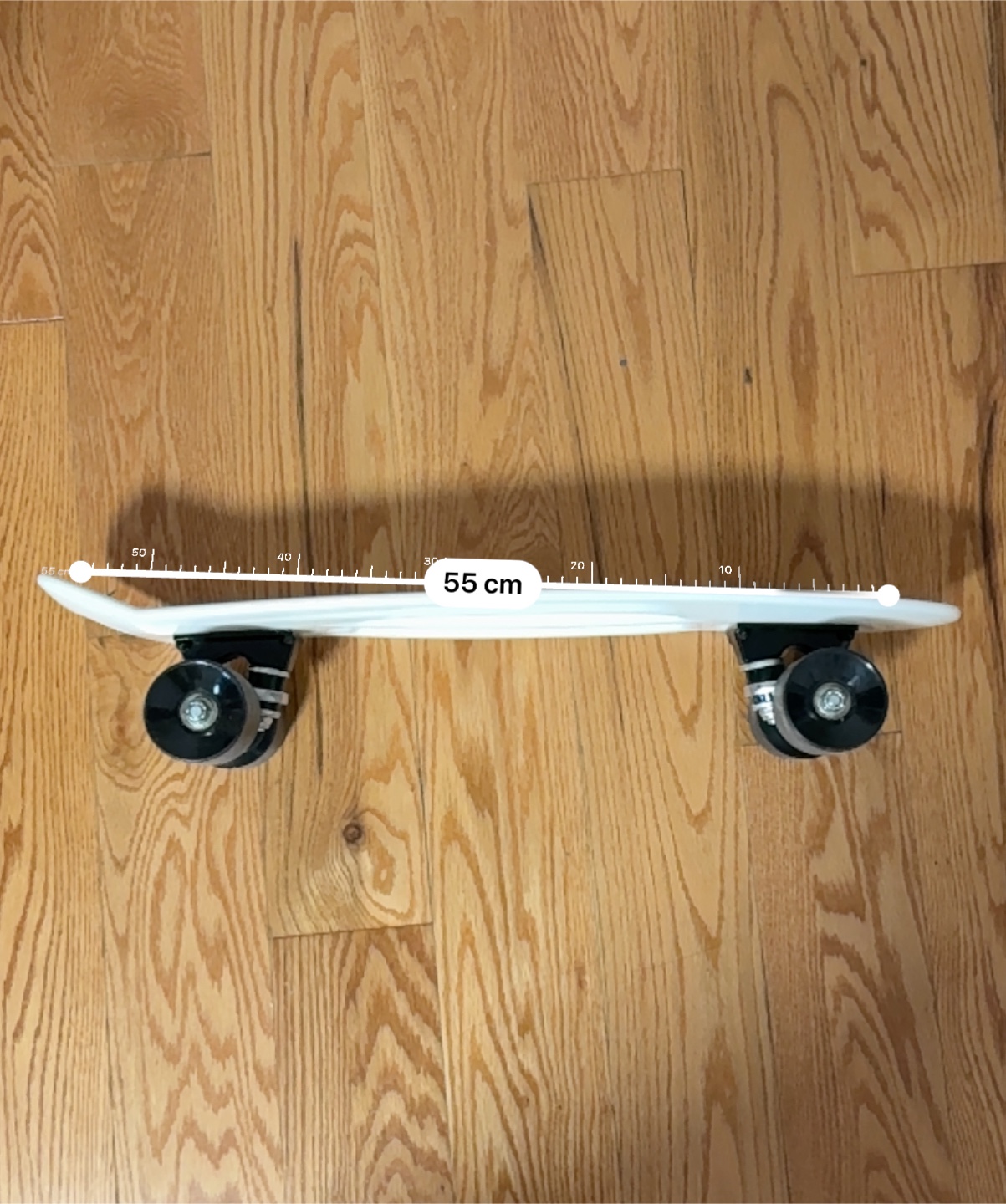 White Penny Skateboard - 55cm - photo 4
