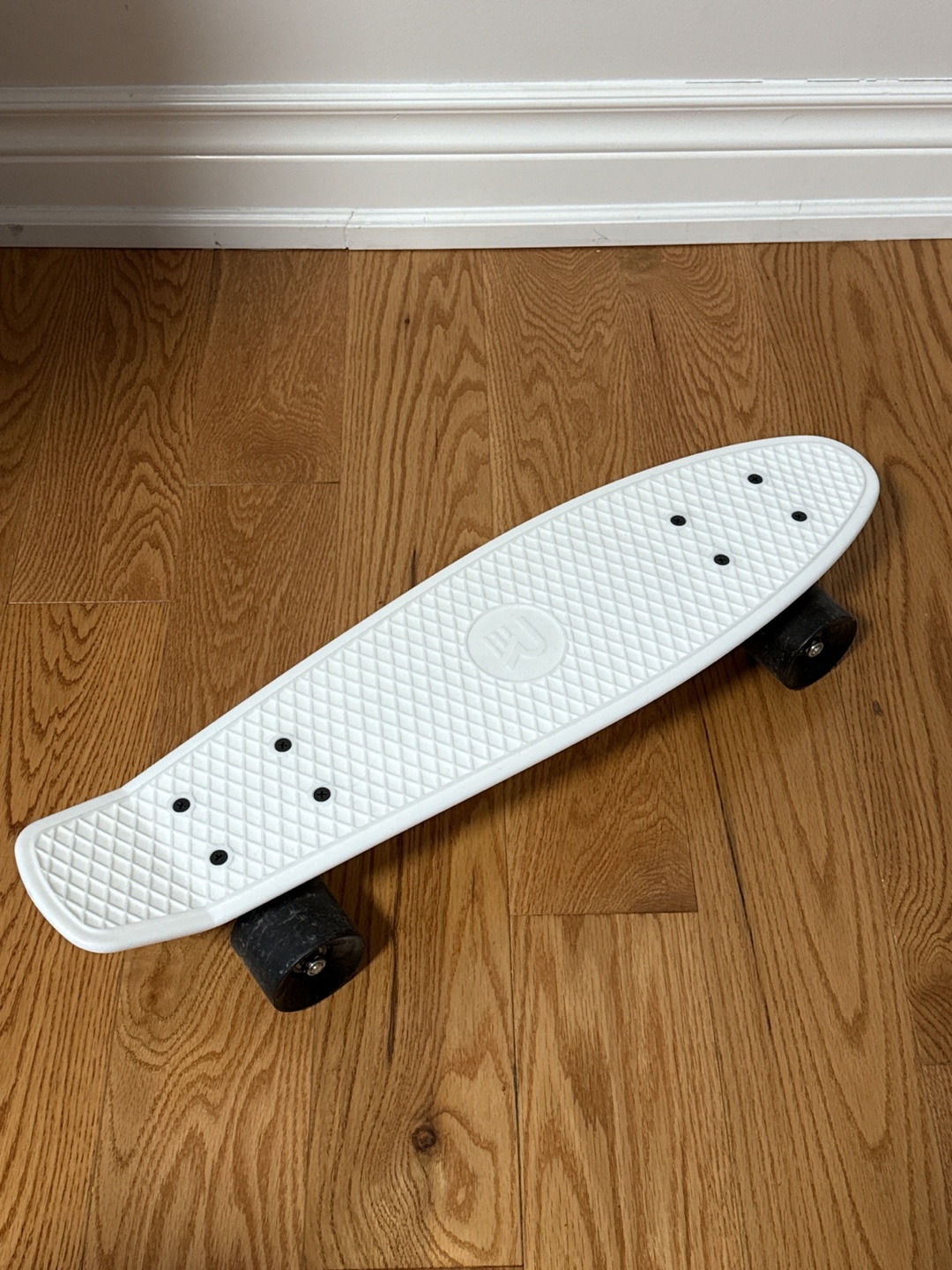 White Penny Skateboard - 55cm