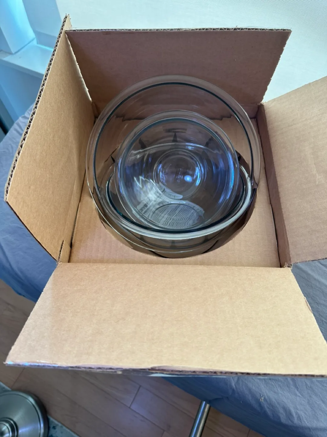 Pyrex Glass Mixing Bowls Set of 3 image indicator(2)