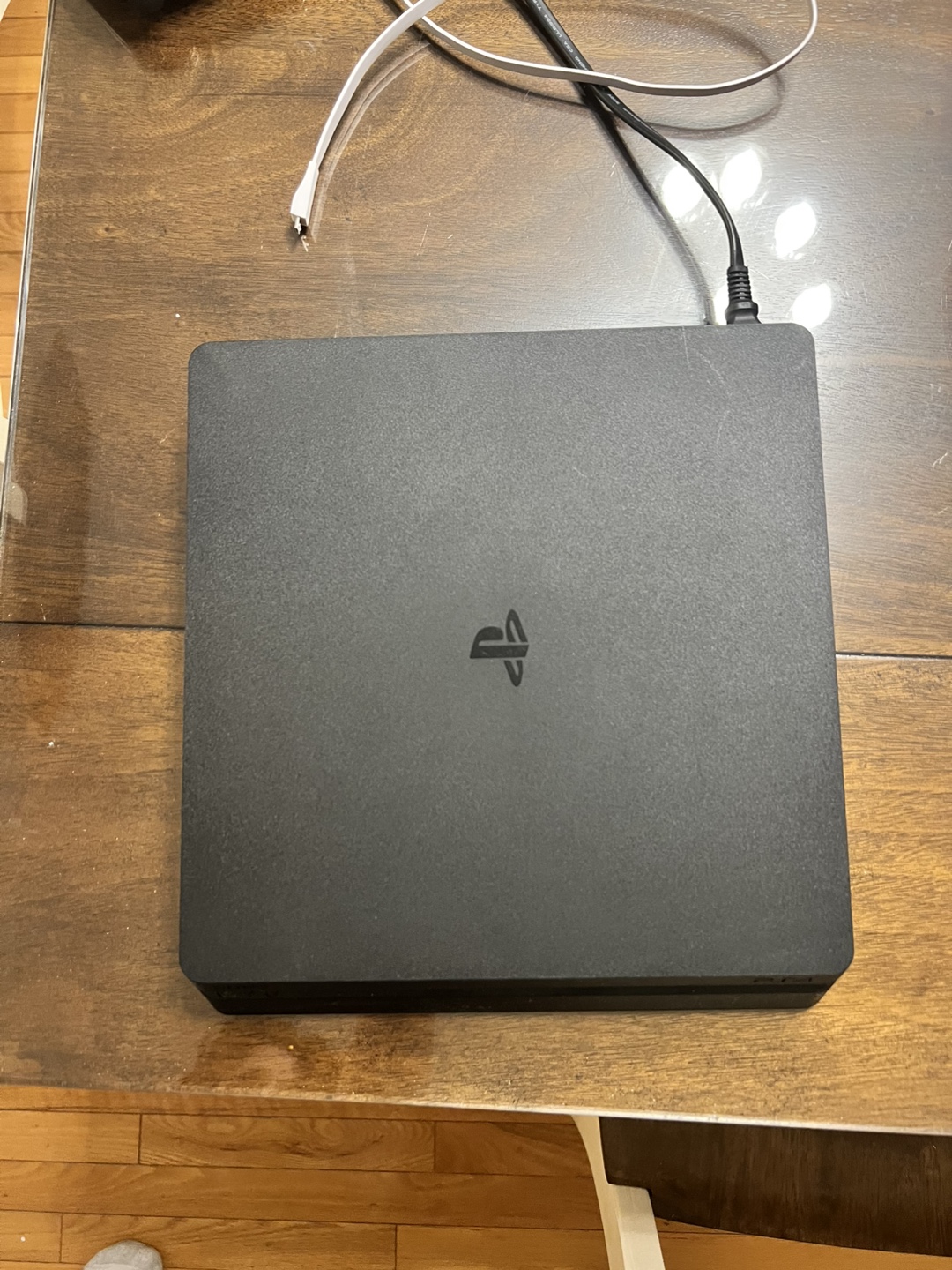 PS4 Slim Console with 3 Controllers