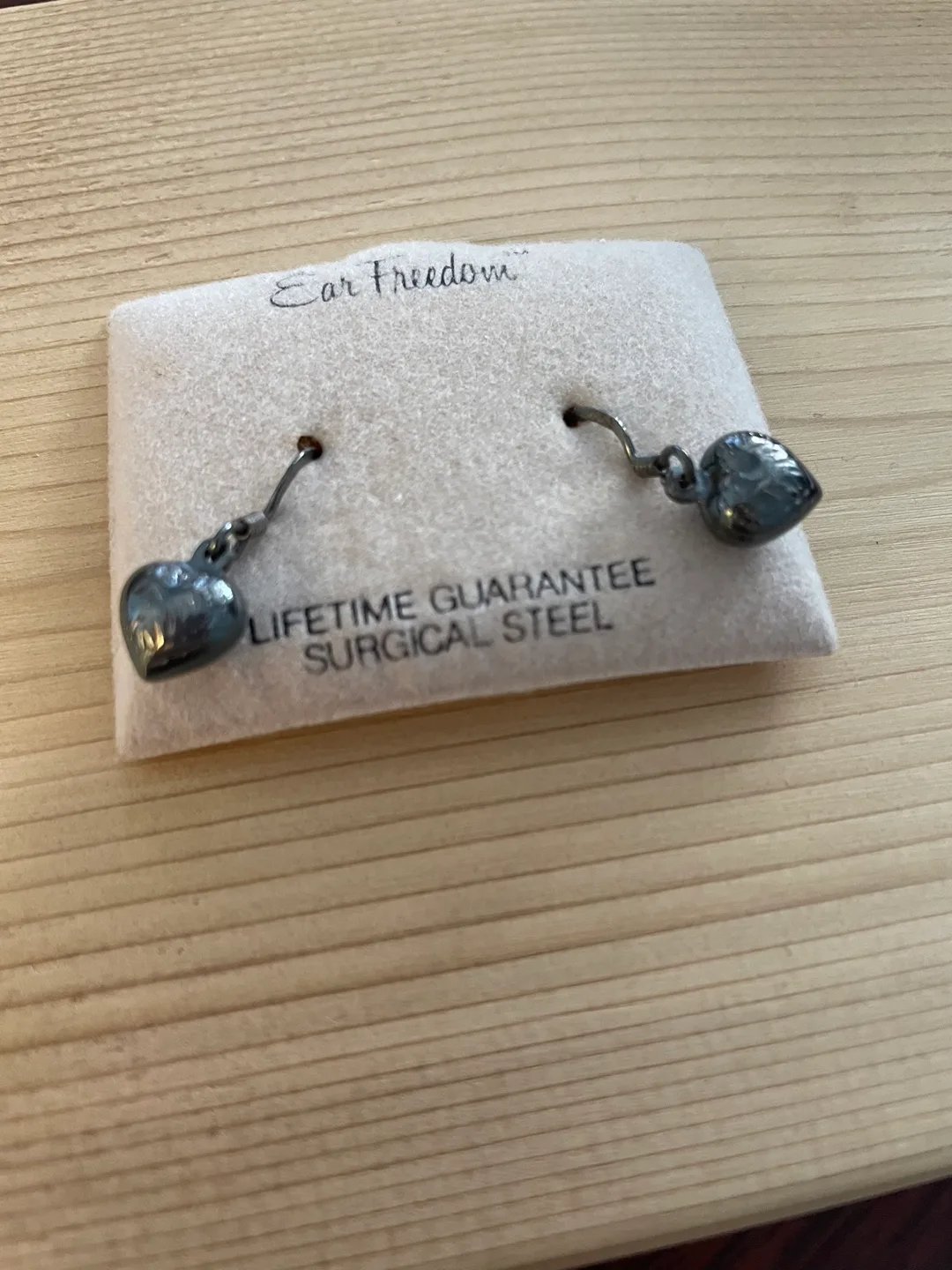 🏒 Ear Freedom Surgical Steel Heart Earrings image indicator(2)