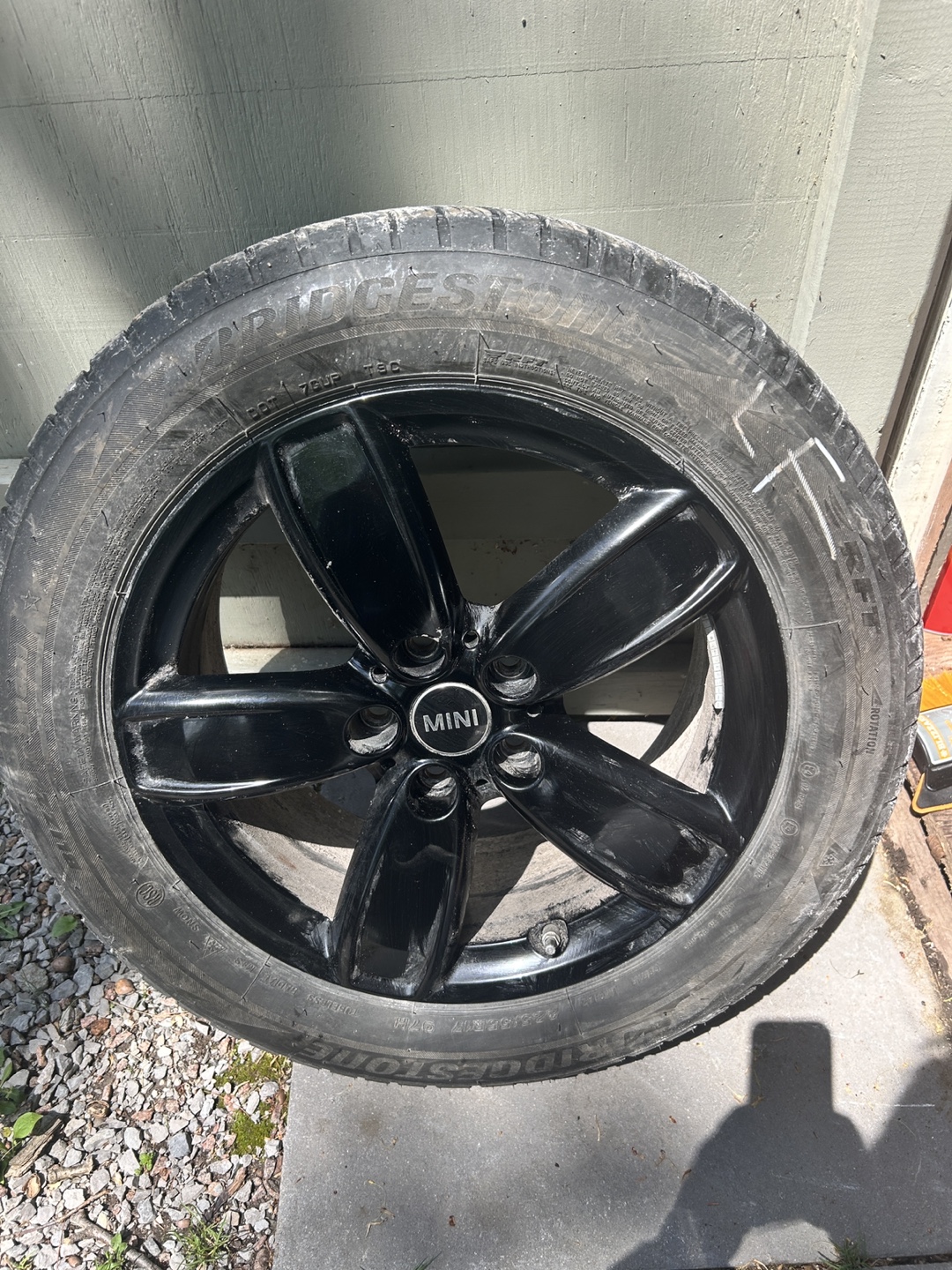 17" Mini Cooper Alloy Wheel with Tire