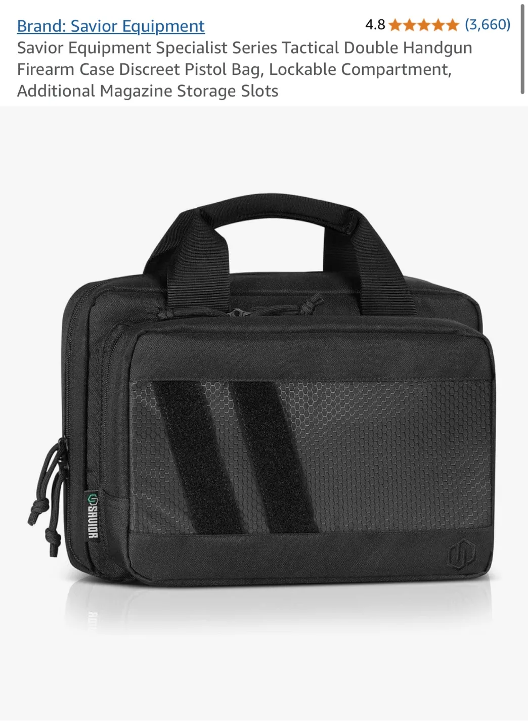 Savior Equipment Specialist Series Tactical Double Firearm Case thumbnail