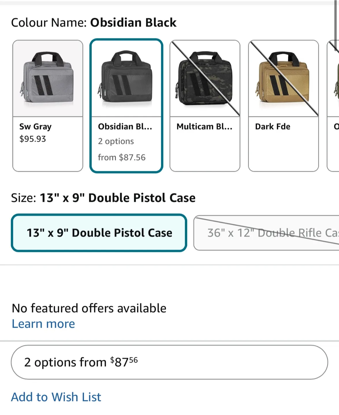 Savior Equipment Specialist Series Tactical Double Firearm Case image indicator(2)