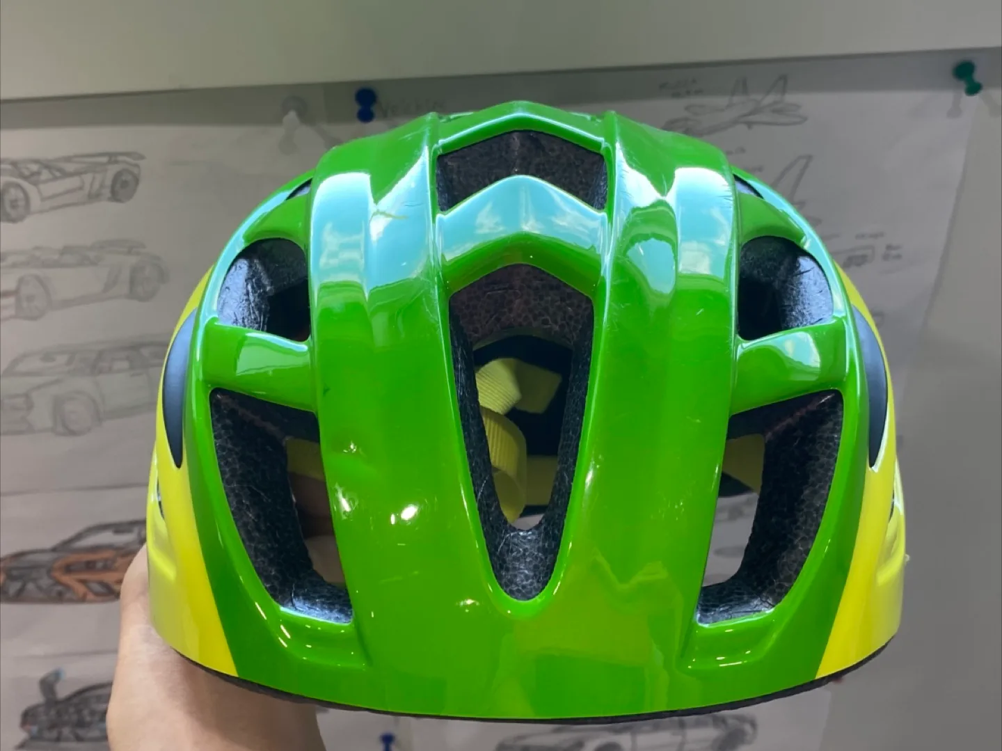 🏒 Schwinn Kids' Bike Helmet - Lime Green & Yellow image indicator(5)