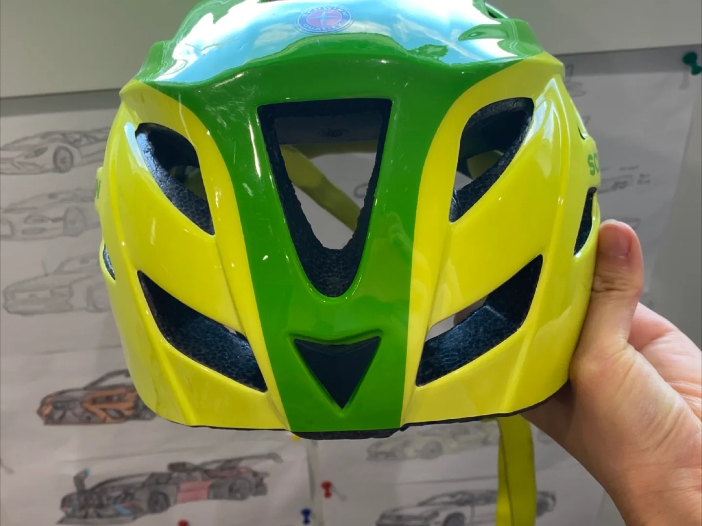 🏒 Schwinn Kids' Bike Helmet - Lime Green & Yellow image indicator(3)