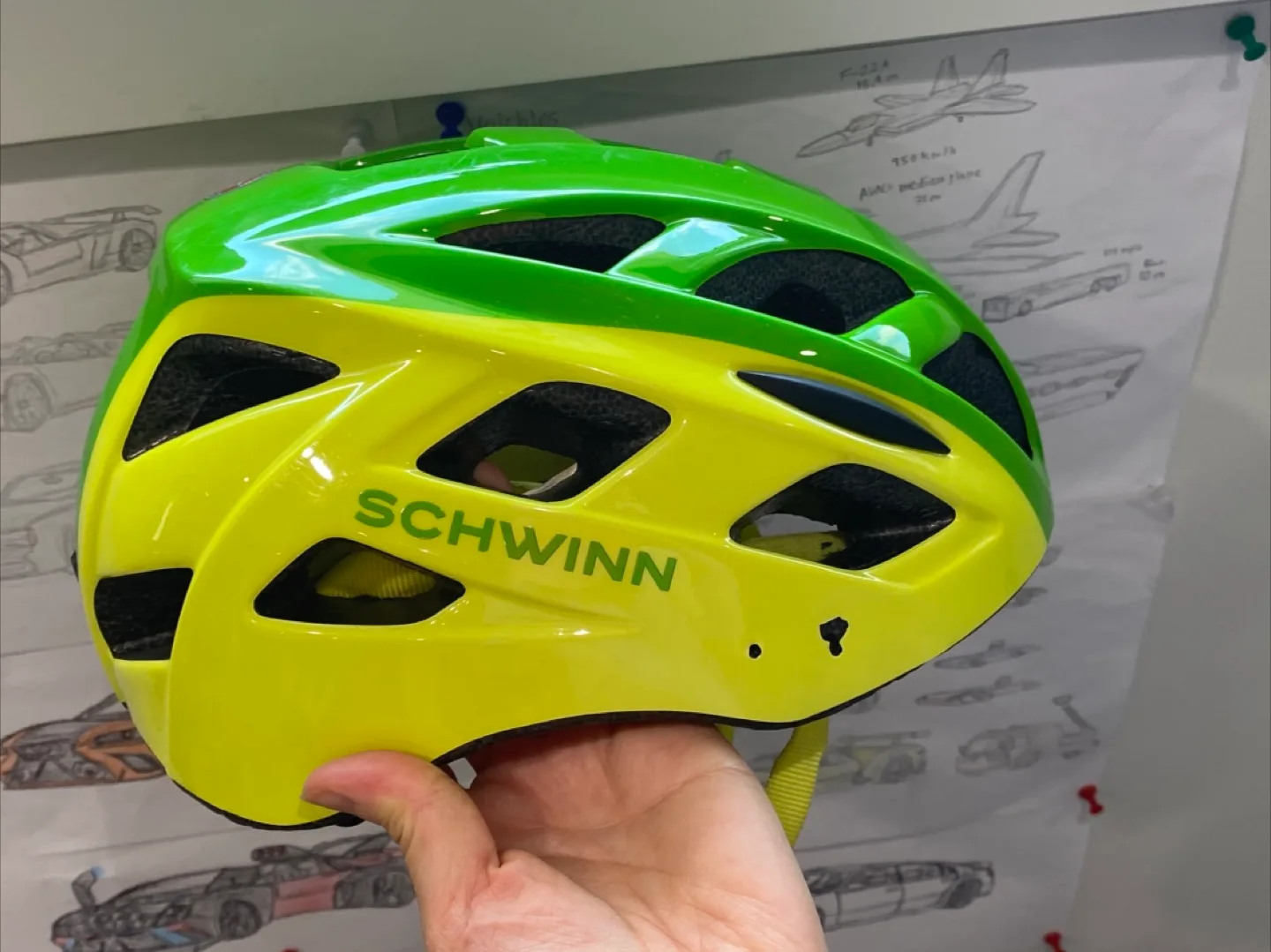 🏒 Schwinn Kids' Bike Helmet - Lime Green & Yellow image indicator(4)